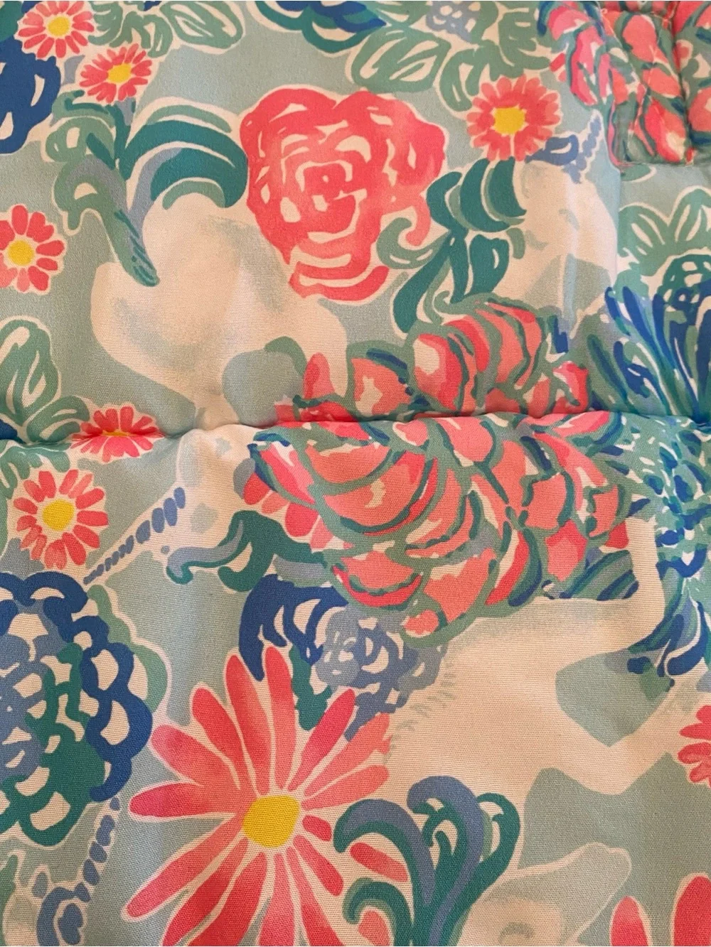 Pottery Barn Kids bright floral